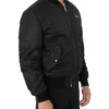 Avirex MA1 Nylon Zip Up Bomber Jacket For Sale