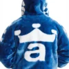 Awake NYs Cold World Collection Checkerboard Fur Jacket