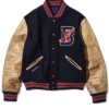 BEAMS x POLO RALPH LAUREN Full Snap Navy Jacket