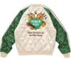 BTS J Hope x Human Made Souvenir Green and White Jacket