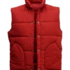 Back to the Future Marty McFly Red Puffer Vest