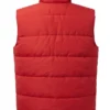 Back to the Future Marty McFly Red Puffer Vest For Sale 