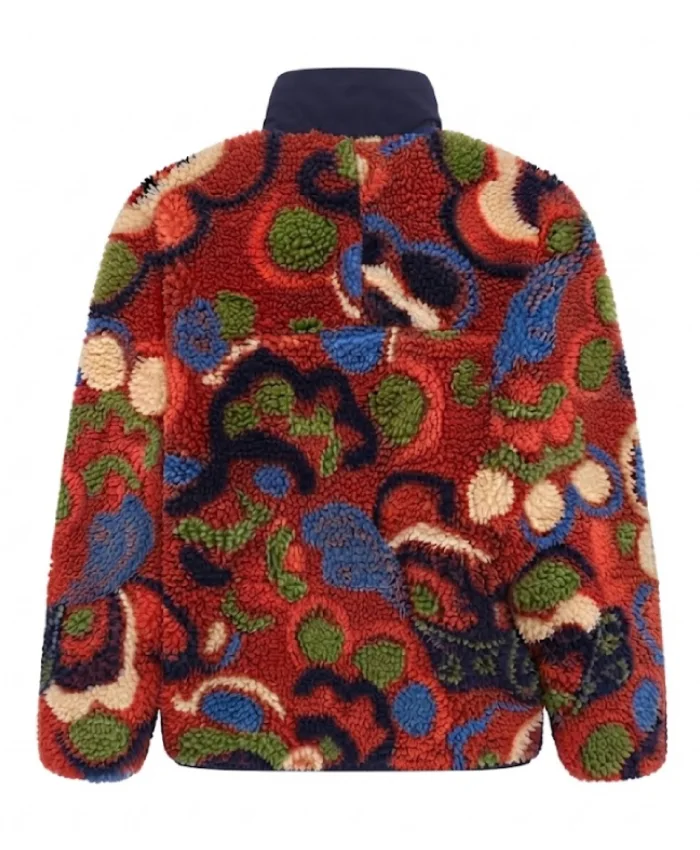 Bailey Poching North Of North S02 Red Fleece Jacket Sale