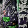 Batman Vs Joker Multicolor Leather Biker Jacket
