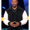 Beat Shazam Jamie Foxx Black and White Leather Jacket