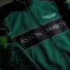 Billie Eilish x Aston Martin Green and Black Bomber Jacket
