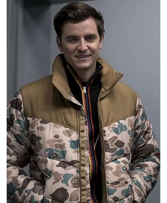 Billy Harris Ted Lasso Colin Hughes Camo Jacket