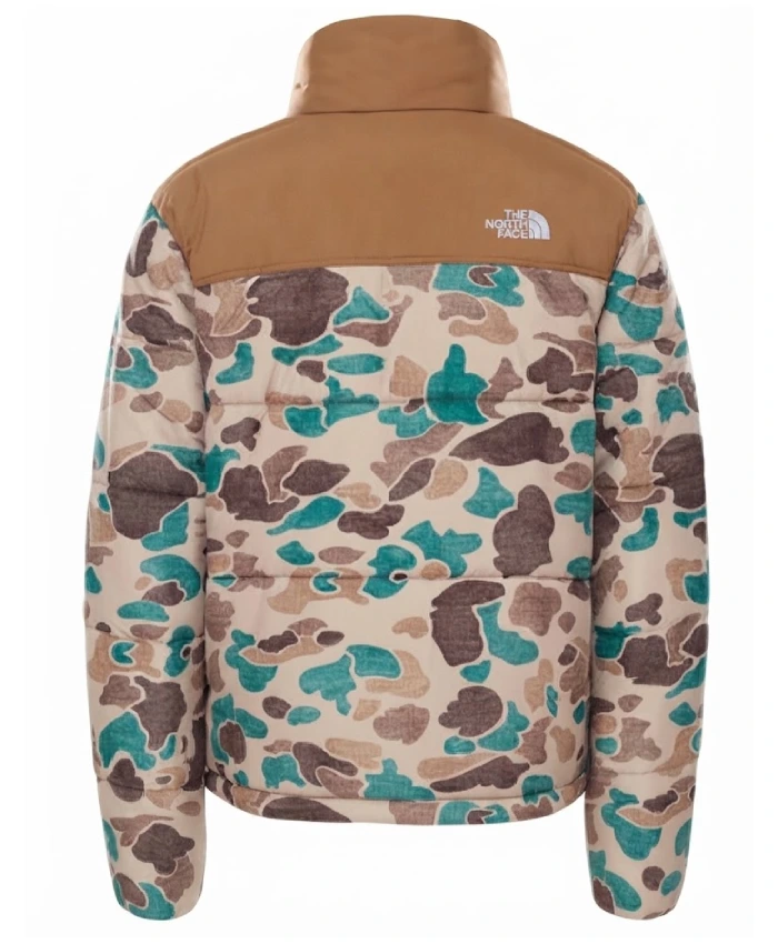 Billy Harris Ted Lasso Colin Hughes Camo Puffer Jacket