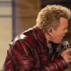Billy Idol American Idol 2026 Red Leather Jacket
