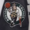 Boston Celtics Modern Originals Classic Rib Wool Leather Jacket