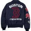Boston Red Sox Alpha Industries MA1 Flight Zip Up Jacket