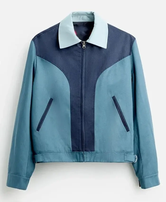Bryn Chapman Parish 2026 TV Series Heartbreak High Spider Blue Cotton Jacket