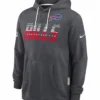 Buffalo Bills 2026 Sideline Gray Hoodie