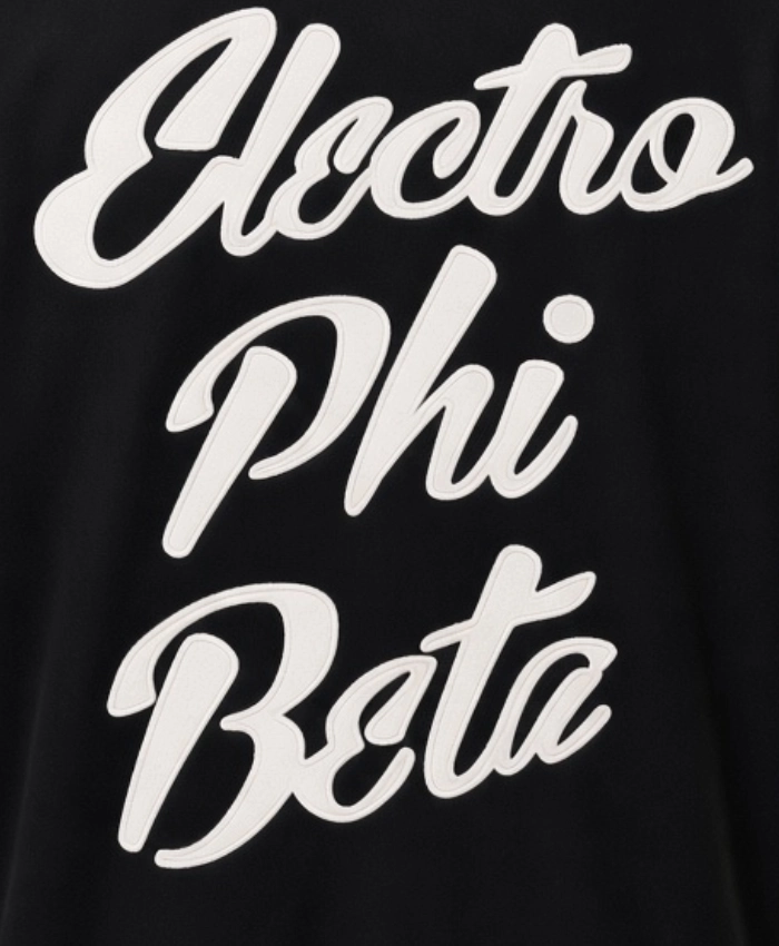 Buy Electro Phi Beta Janelle Monae Black and White Varsity Jacket