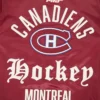 Buy Montreal Canadiens Modern Originals Cardinal Satin Jacket
