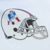 Buy New England Patriots White Team Burst Jacket On Sale
