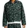 Buy Now Avirex Indigo Monogram Cotton Denim Jacket
