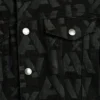 Buy Now Avirex Monogram Black Cotton Denim Jacket