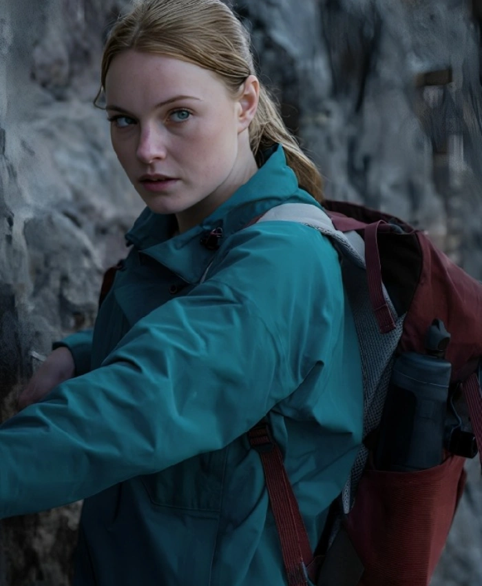 Buy Now Fall 2 Deadpoint Harriet Slater Zip Up Blue Jacket
