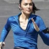 Buy Now Gal Gadot Movie The Runner 2026 Full Zip Blue Jacket