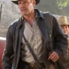 Buy Now Indiana Jones Distressed Brown Leather Jacket Sale