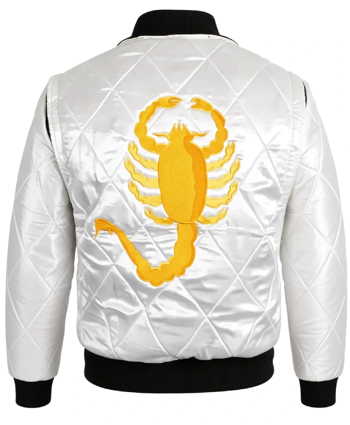 Buy Now Ryan Gosling Drive Silver Jacket
