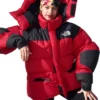 Buy Shortcake 96 North Face Baltoro Red and Black Puffer Hooded Jacket