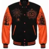 Buy Spooky Halloween 2026 Jack o Lantern Black and Orange Jacket