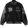 Carhartt Wip X Awake NY Teddy Black Varsity Jacket