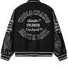 Carhartt Wip X Awake NY Teddy Varsity Black Jacket