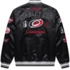 Carolina Hurricanes Stanley Cup Champs Black Jacket