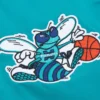Charlotte Hornets Teal Primetime Vintage Satin Full Snap Jacket Sale