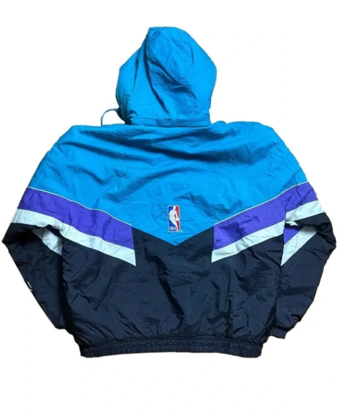 Charlotte Hornets Vintage 90s Full Snap Multicolor Jacket