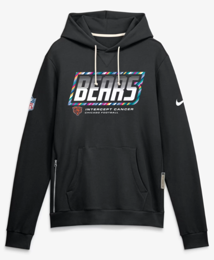 Chicago Bears 2026 NFL Crucial Catch Hoodie