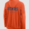 Chicago Bears 2026 Rivalries Nike Sideline Orange Anorak Hooded Jacket