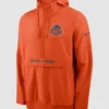 Chicago Bears Rivalries Nike Sideline Orange Anorak Hooded Jacket