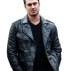 Chicago Fire Kelly Severide Black Biker Leather Jacket On Sale