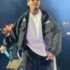 Chris Brown R and B Tour Adidas x Willy Chavarria Cargo Track Jacket