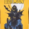 Comics Freeze Batman x I Am The Night Yellow and Black Wool Varsity Jacket Sale