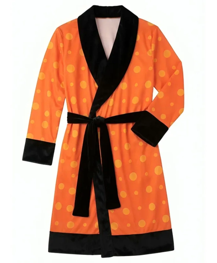 Coraline Other Father Halloween Orange Belted Costume Robe