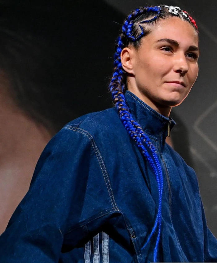 Croke Park Event 2026 Flora Pili Blue Jacket
