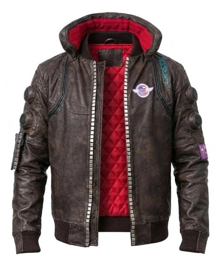 Cyberpunk 2077 Samurai Leather Jacket