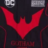 DC Comics Batman Beyond Gotham City Black Biker Jacket