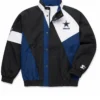 Dallas Cowboys Anniversary Full Snap Navy Blue Jacket