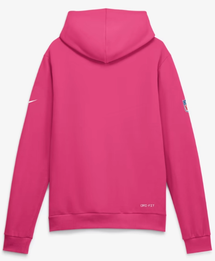 Detroit Lions 2026 Crucial Catch Pink Hoodie