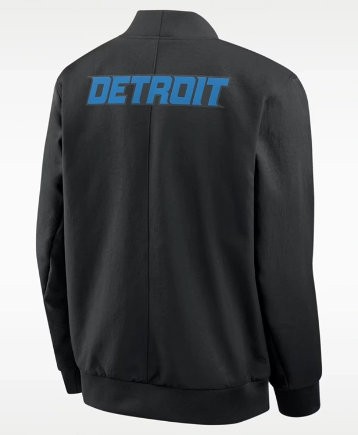 Detroit Lions 2026 Nike Rivalries Sideline Black Jacket