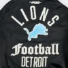 Detroit Lions Modern Originals Black Satin Jacket For Men and Women