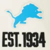 Detroit Lions Modern Originals Classic Rib Black and White Jacket