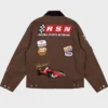 Disney And Pixar Cars Formula 1 Lightning McQueen Racing Workwear Jacket