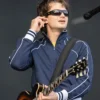 Djo Electric Picnic Festival Joe Keery Blue Track Jacket
